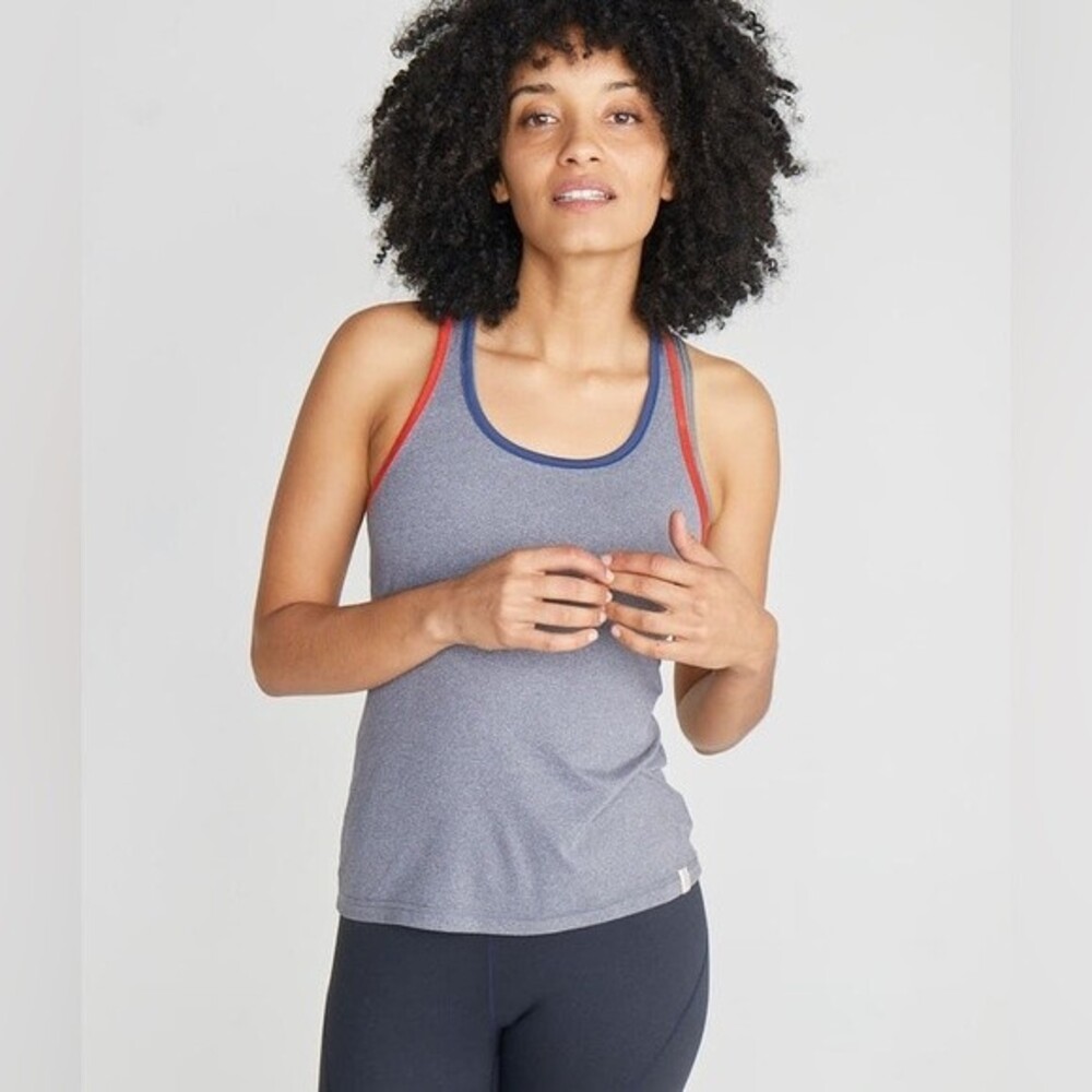 Marine Layer Steffi Racerback Tank in Raven M